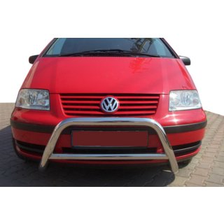 Přední ochranný rám WT005 (nerez) Ford Galaxy 1995–2006 fotografie 1