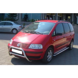 Přední ochranný rám WT005 (nerez) Ford Galaxy 1995–2006 fotografie 3