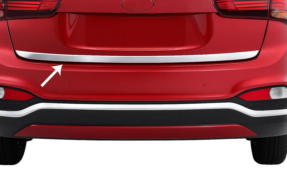 Hyundai I-20 2014–2020 Nerezová lišta hrany víka kufru 2018-2020 (nerez) Image