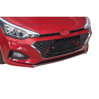 Obložení masky 2018-2020 (3 ks, nerez) Hyundai I-20 2014–2020