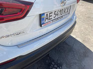 Nissan Qashqai 2014–2021 Nerezová lišta zadního nárazníku OmsaLine (2017-2021) fotografie 1