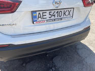 Nissan Qashqai 2014–2021 Nerezová lišta zadního nárazníku OmsaLine (2017-2021) fotografie 2