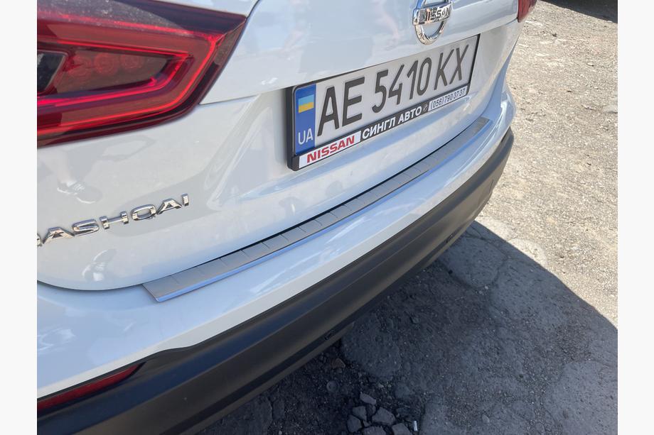 Nissan Qashqai 2014–2021 Nerezová lišta zadního nárazníku OmsaLine (2017-2021) Image