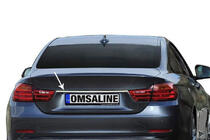 BMW řada 4 F32/F33/F36 2012–2020 Nerezová lišta nad SPZ fotografie 1