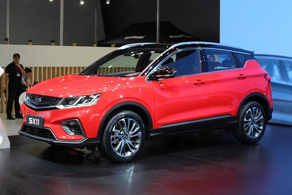 Crossover Geely SX11: nový model v nabídce čínské společnosti