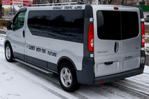 Nissan Primastar 2002–2014 Boční nášlapy typ X5 (2 ks, hliník) fotografie 6