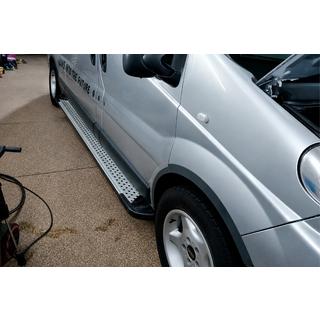 Boční nášlapy typ X5 (2 ks, hliník) fotografie 2