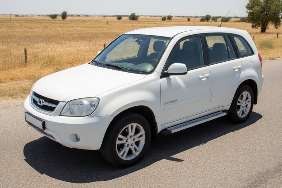 Chery Tiggo 1 2005–2016 Boční nášlapy Maya V2 (2 ks, hliník) Fotografie 1