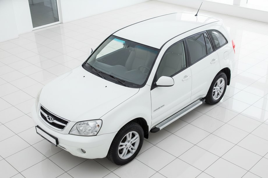 Chery Tiggo 3 2005– Boční nášlapy Maya V2 (2 ks, hliník) Image
