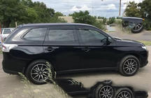 Mitsubishi Outlander 2012–2021 Ofuky oken (4 ks, Niken) fotografie 2
