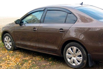 Volkswagen Jetta 2011–2018 Ofuky oken (4 ks, HIC) fotografie 5