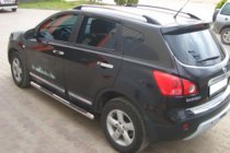 Nissan Qashqai 2007–2010 Boční nášlapy – nerezové trubky (2 ks) fotografie 6