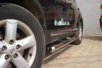 Nissan Qashqai 2007–2010 Boční nášlapy – nerezové trubky (2 ks) fotografie 4