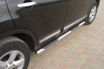 Nissan Qashqai 2007–2010 Boční nášlapy – nerezové trubky (2 ks) fotografie 3