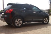 Nissan Qashqai 2007–2010 Boční nášlapy – nerezové trubky (2 ks) fotografie 2