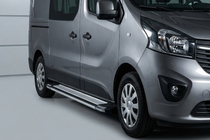 Nissan NV300/Primastar 2016– Boční nášlapy Rainbow (2 ks, hliník) fotografie 1
