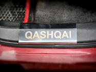 Nissan Qashqai 2010–2014 Nerezové kryty plastových prahů (4 ks) fotografie 4