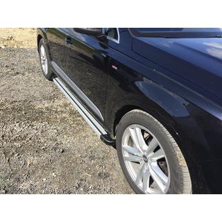 Boční prahy Maya V4 (2 ks, hliník) Audi Q7 2015–2026 fotografie 1