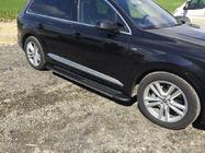 Audi Q7 2015–2026 Boční nášlapy Bosphorus Yeni Black (2 ks, hliník) fotografie 6