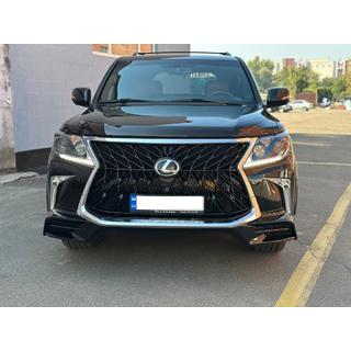 Přední nárazník pro 2008-2015 ve stylu faceliftu (k lakování) Lexus LX570/450d 2008–2022 fotografie 1