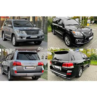 Restylingový body kit 2008-2012 na 2012-2016 F-Sport fotografie 3