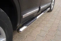Nissan Qashqai 2010–2014 Boční nášlapy – nerezové trubky (2 ks) fotografie 5