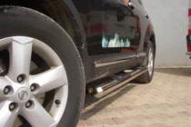 Nissan Qashqai 2010–2014 Boční nášlapy – nerezové trubky (2 ks) fotografie 4
