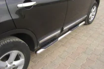Nissan Qashqai 2010–2014 Boční nášlapy – nerezové trubky (2 ks) fotografie 3