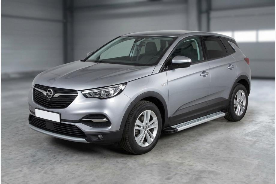 Opel Grandland X 2017– Boční nášlapy Maya V2 (2 ks, hliník) Image