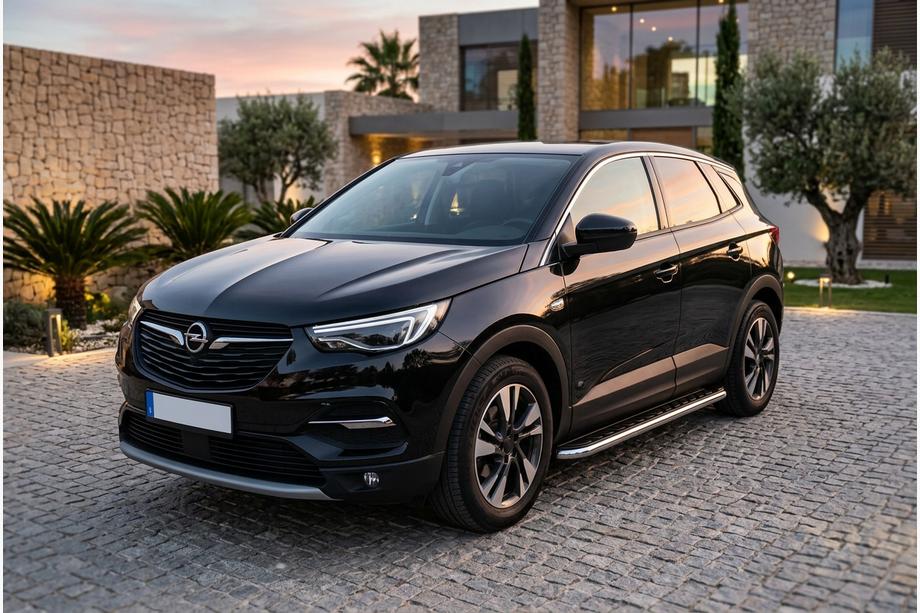 Opel Grandland X 2017– Boční nášlapy Maydos V1 (2 ks, hliník / nerez) Image