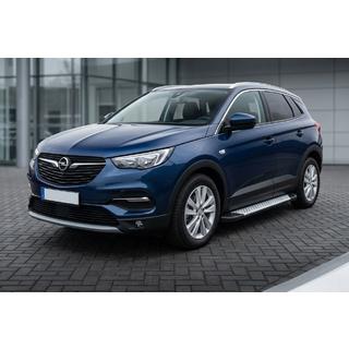 Boční nášlapy Allmond Grey (2 ks, hliník) Opel Grandland X 2017– fotografie 1