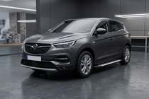 Opel Grandland X 2017– Boční nášlapy Line (2 ks, hliník) fotografie 1