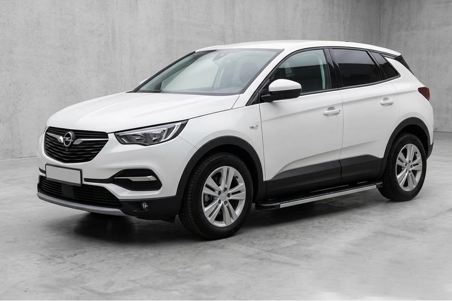 Opel Grandland X 2017– Boční nášlapy Maya V1 (2 ks, hliník) Image