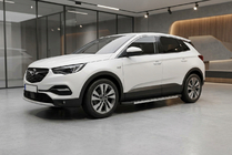 Opel Grandland X 2017– Boční nášlapy Duru (2 ks, hliník) fotografie 1