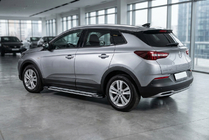 Opel Grandland X 2017– Boční nášlapy Rainbow (2 ks, hliník) fotografie 1
