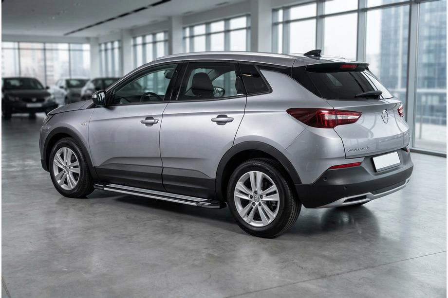 Opel Grandland X 2017– Boční nášlapy Rainbow (2 ks, hliník) Image