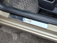 Citroen C-4 2004–2010 Nerezové kryty prahů Carmos fotografie 3