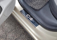 Citroen C-4 2004–2010 Nerezové kryty prahů Carmos fotografie 4