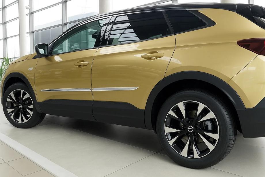 Opel Grandland X 2017– Nerezové lišty na dveře (4 ks) Image