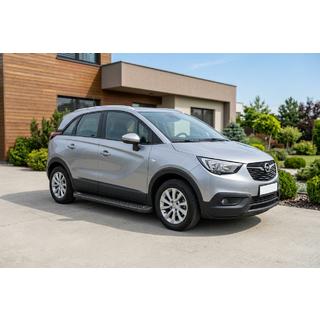 Boční nášlapy Allmond Black (2 ks, hliník) Opel Crossland X 2017–2024 fotografie 1