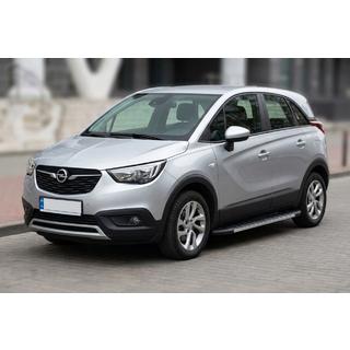 Boční nášlapy Duru (2 ks, hliník) Opel Crossland X 2017–2024 fotografie 1