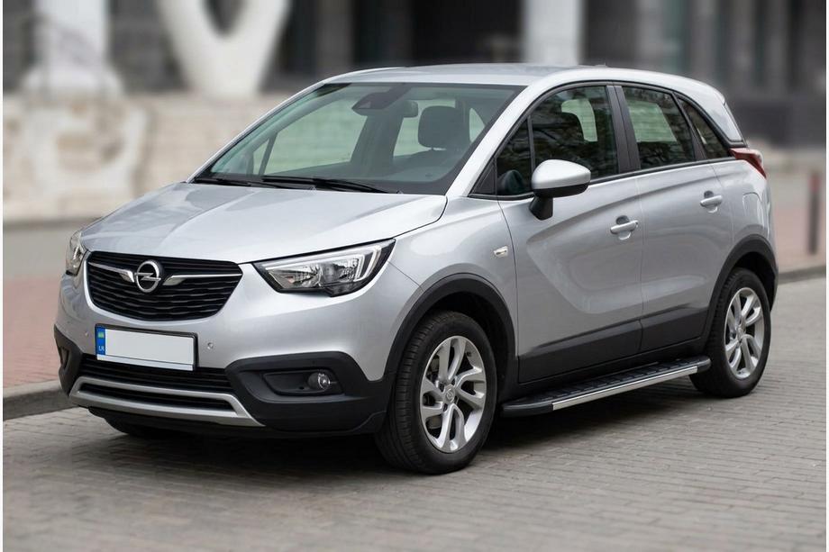 Opel Crossland X 2017–2024 Boční nášlapy Duru (2 ks, hliník) Image