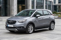 Opel Crossland X 2017–2024 Boční nášlapy Maydos V1 (2 ks, hliník / nerez) fotografie 1