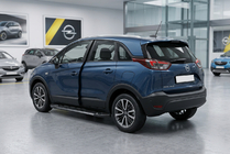 Opel Crossland X 2017–2024 Boční nášlapy RedLine Black (2 ks, hliník) fotografie 1