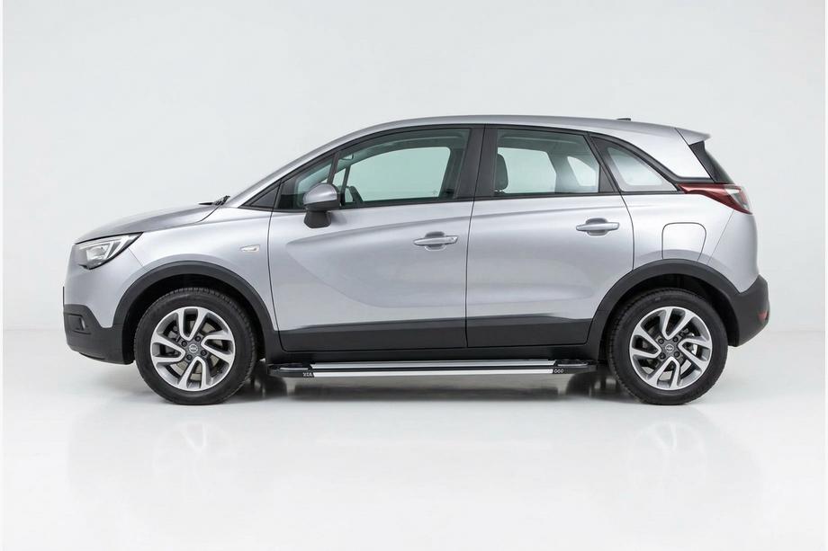 Opel Crossland X 2017–2024 Boční nášlapy Rainbow (2 ks, hliník) Image