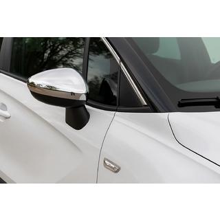 Nerezové kryty zrcátek (2 ks) Opel Crossland X 2017–2024 fotografie 1