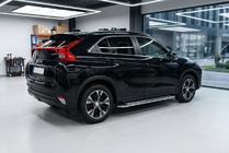 Mitsubishi Eclipse Cross 2017– Boční prahy Maydos V2 (2 ks, hliník ↗ nerez) fotografie 1