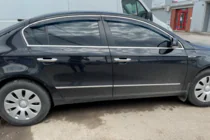 Volkswagen Passat B6 2006–2012 Ofukovače oken s chromovou lištou SD (4 ks, HIC) fotografie 3