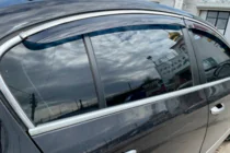 Volkswagen Passat B6 2006–2012 Ofukovače oken s chromovou lištou SD (4 ks, HIC) fotografie 4