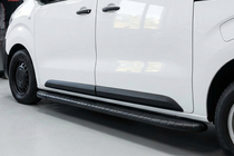 Citroen Jumpy/Dispatch 2017– Boční prahy Bosphorus Black (2 ks, hliník) fotografie 1